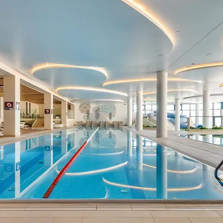 Seaside Harmony F210 - Basen Fitnes Bawialnia Parking W Cenie -polanki Aqua -holiday Lägenhet Kołobrzeg