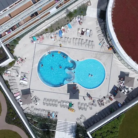 Seaside Harmony F210 - Basen Fitnes Bawialnia Parking W Cenie -polanki Aqua -holiday Lägenhet *